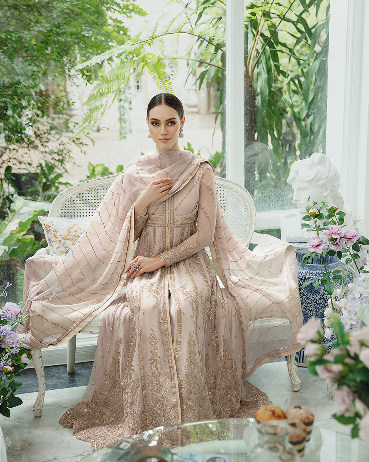 Maryum n Maria | Freesia Ariya Formals | SW23-501 - Lemonade - Sima - Ladies Clothes - Maria Faisal