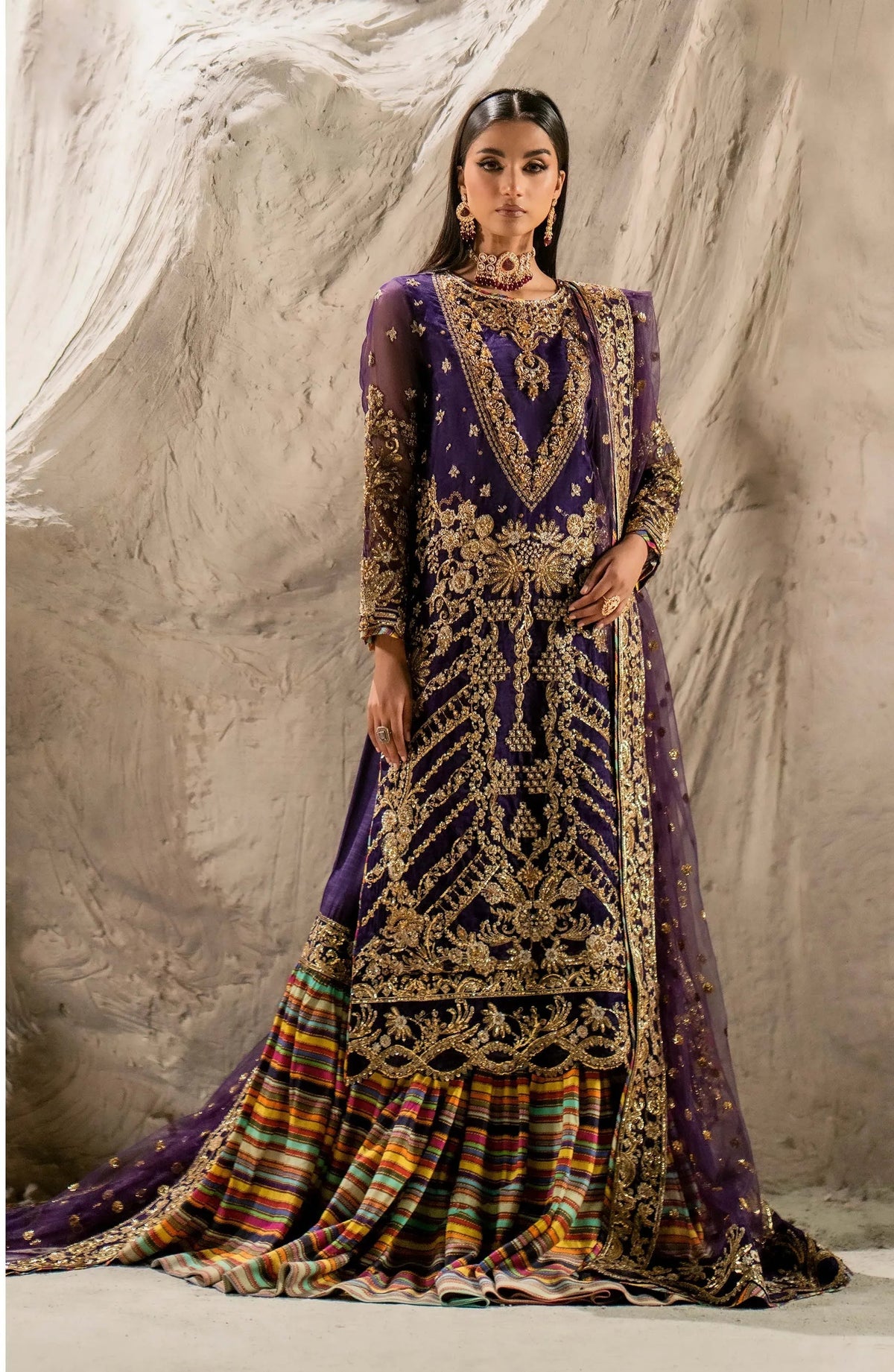Maryum N Maria | Luxury Formals | ANAHITA-MW24-568 - Wedding Dress - Maria Faisal