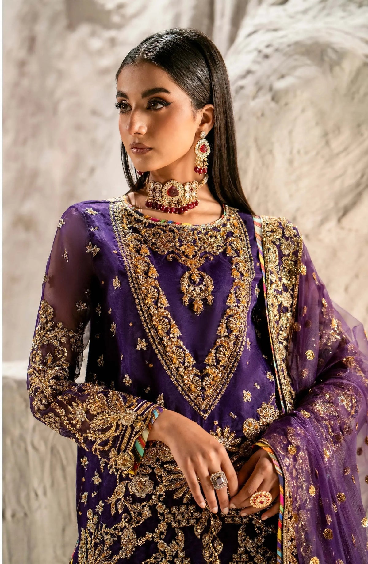 Maryum N Maria | Luxury Formals | ANAHITA-MW24-568 - Wedding Dress - Maria Faisal