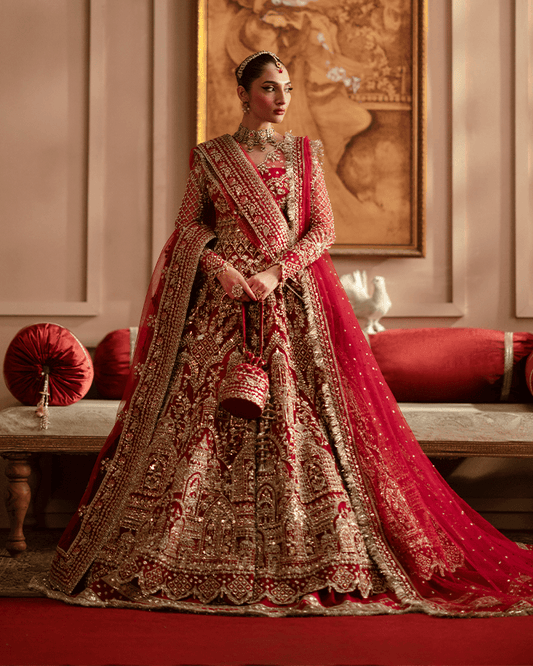 Zevk | Mughal Raniya | Jodha Begum by Maria Faisal - Registered Vendor of : Zevk - type : Ladies Clothes - 100% original wedding dresses