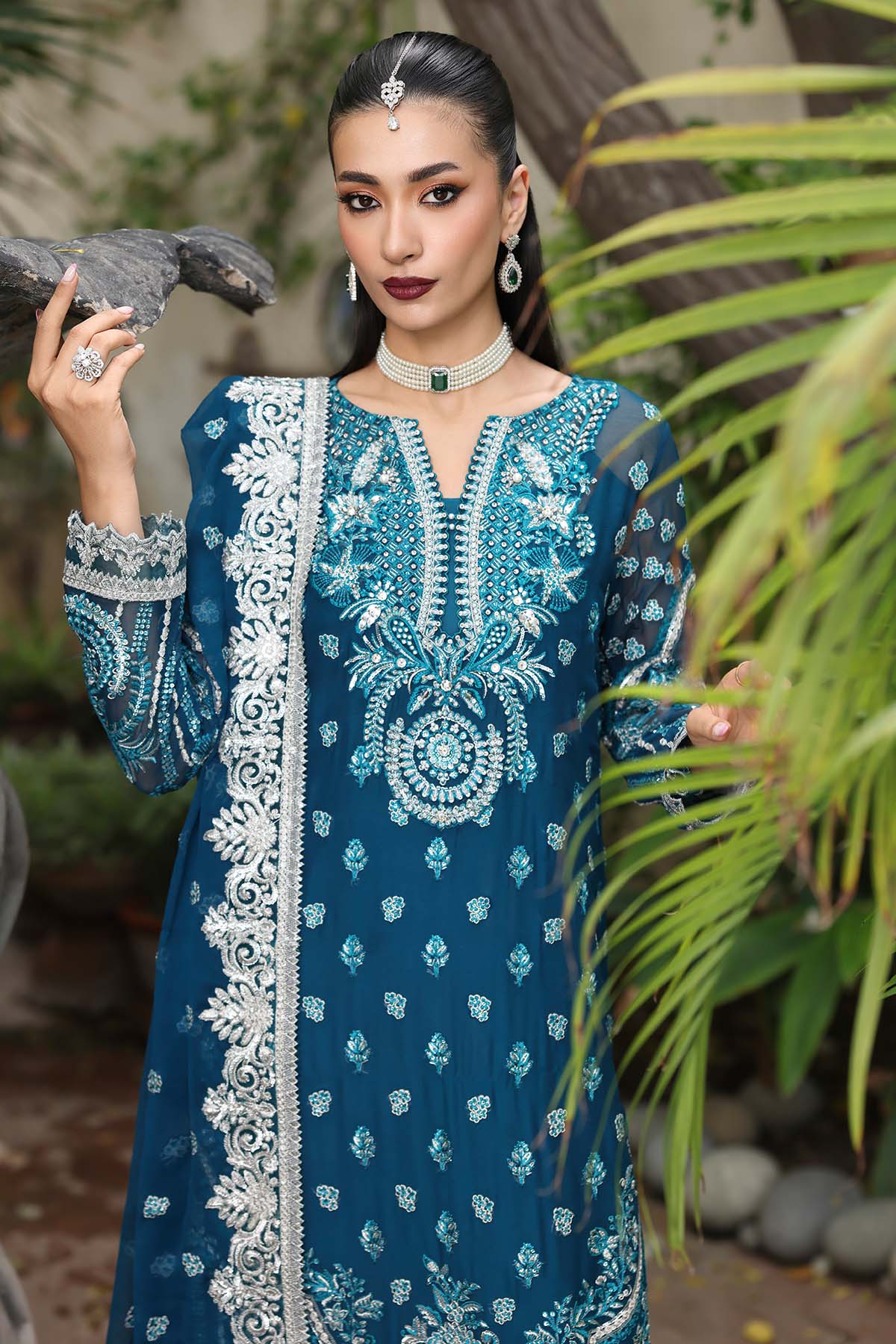 Imrozia Premium I Saiyara Formals I I-232 AZURA - Ladies Clothes - Maria Faisal