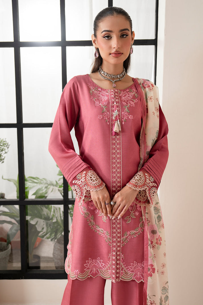 Imrozia Premium I Bloom Core | IP-170 PINK MUSK - Ladies Clothes - Maria Faisal
