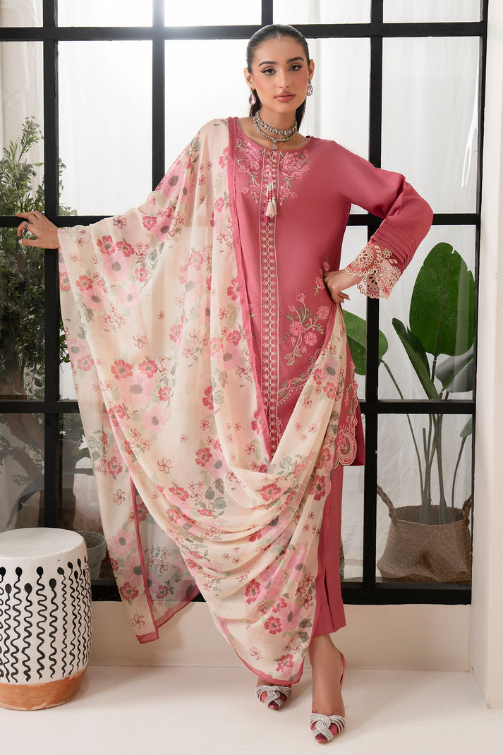 Imrozia Premium I Bloom Core | IP-170 PINK MUSK - Ladies Clothes - Maria Faisal