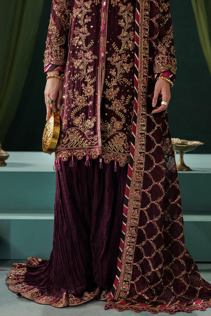 Saad Shaikh | Panache Luxury Chiffon 25 | D-06 - Ladies Clothes - Maria Faisal