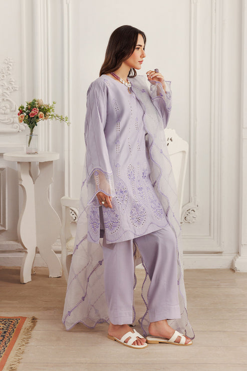 Saffron | Le Soleil 25 | Lilac Dust - Formal Dress - available at Maria Faisal in UK and USA.