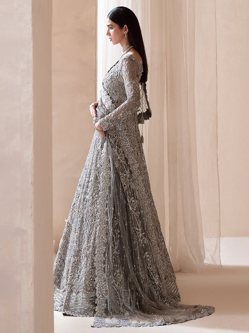 Epoque | Reve Luxury Formals | Astre - Formal Dress - available at Maria Faisal in UK and USA.