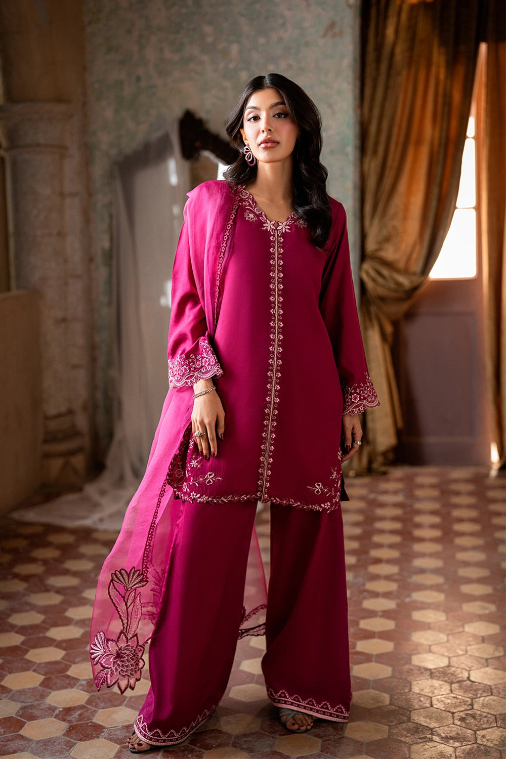 Azure | Vogue Formals | Aurora - Formal Dress - available at Maria Faisal in UK and USA.