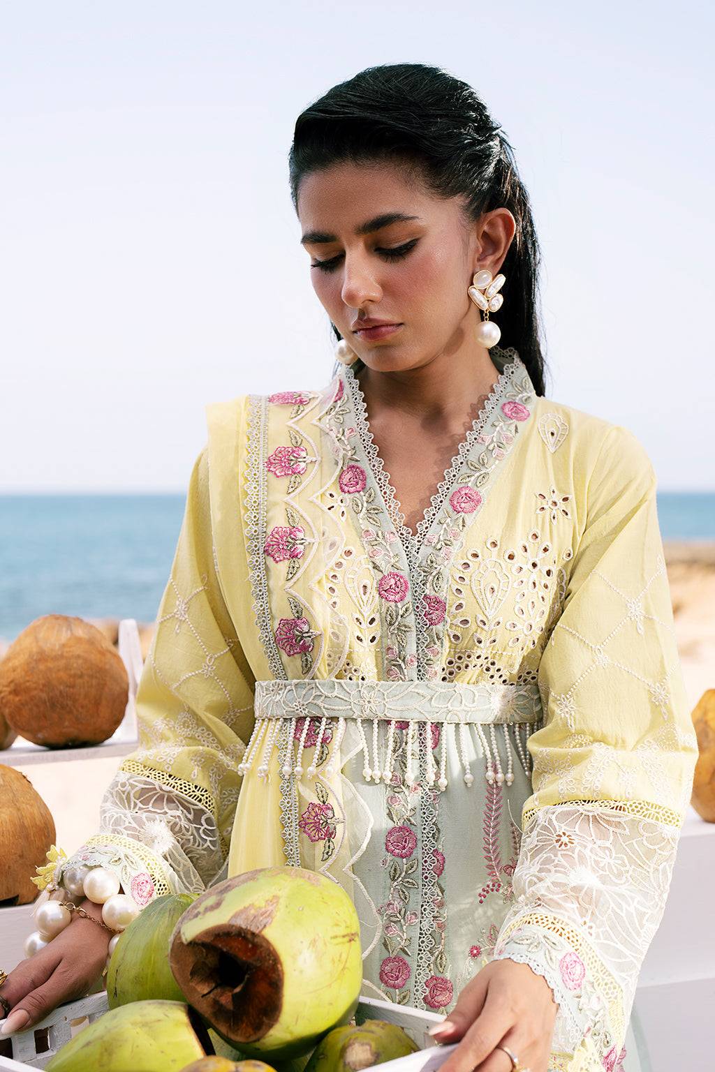 AJR Couture | Dastan Luxury Lawn 25 | Azure by Maria Faisal - Registered Vendor of : AJR Couture - type : Ladies Clothes - 100% original wedding dresses