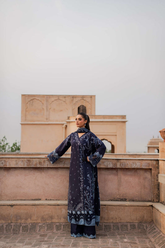 Azzal | Lawn 25 | MOONLIGHT - Ladies Clothes - Maria Faisal