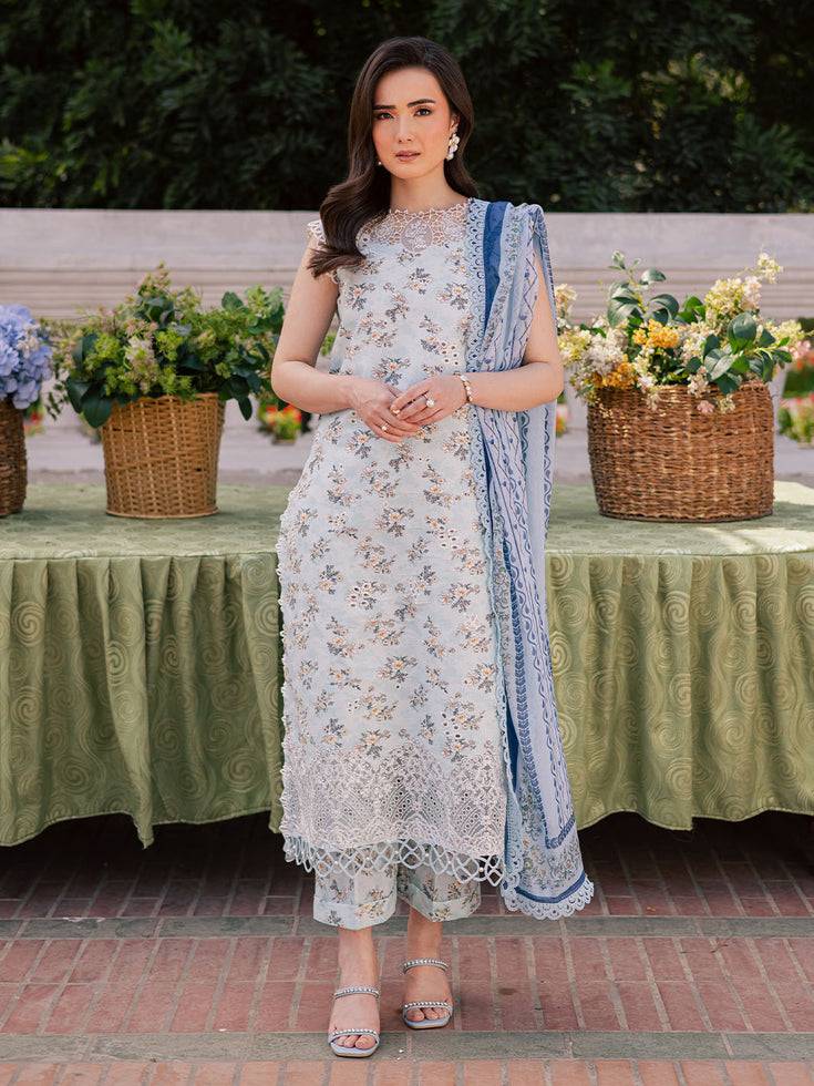 Parishay | IVY Bloom V2 Lawn | BLOOM-10 by Maria Faisal - Registered Vendor of : Parishay - type : Ladies Clothes - 100% original wedding dresses
