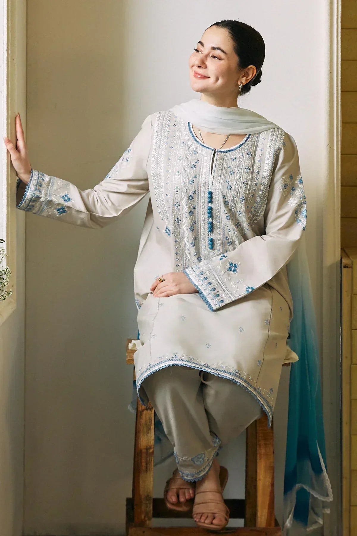 Zara Shahjahan | Coco Lawn 24 | BANO-2A - Ladies Clothes - Maria Faisal