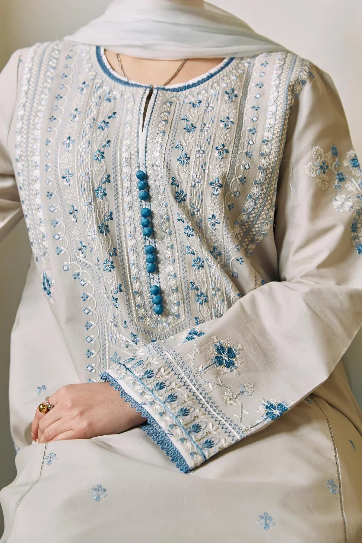 Zara Shahjahan | Coco Lawn 24 | BANO-2A - Ladies Clothes - Maria Faisal