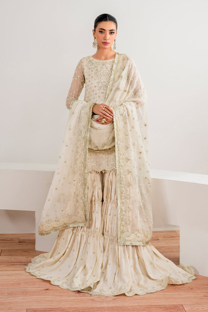 Baroque | Velvet Formals | CHIFFON UF-687 - Ladies Clothes 