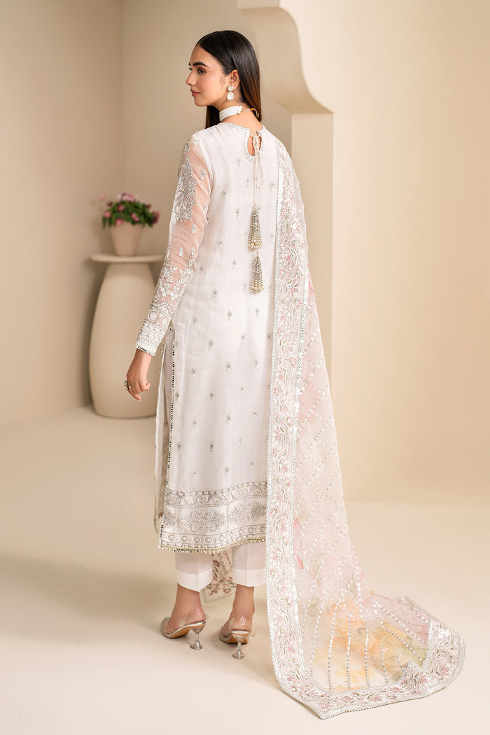 Baroque | Velvet Formals | CHIFFON UF-623 - Ladies Clothes 