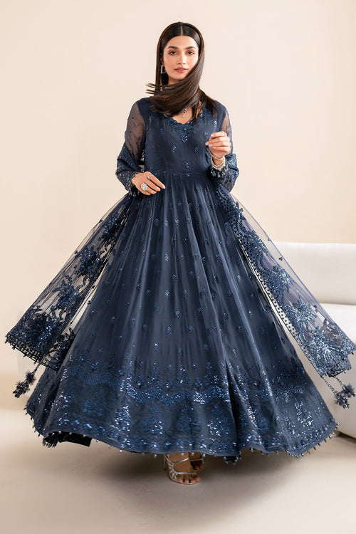 Baroque | Velvet Formals | CHIFFON UF-617 - Ladies Clothes 