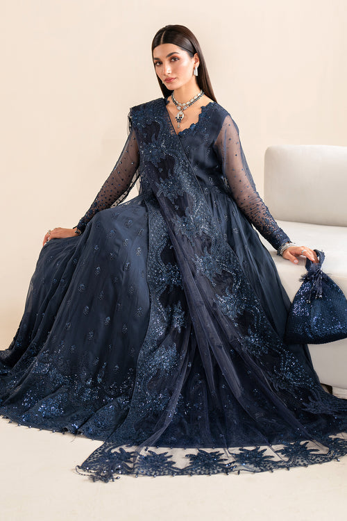 Baroque | Velvet Formals | CHIFFON UF-617 - Ladies Clothes 
