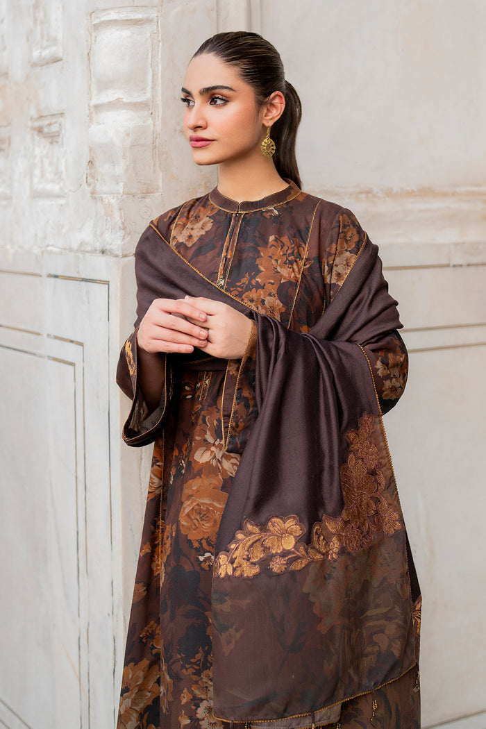 Baroque | Luxury Pret 24 | VISCOSE UF-719 - Designer Dress with Intricate embroidery and embellishments. Shop elegent wedding dress at Maria Faisal.
