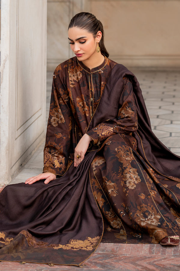 Baroque | Luxury Pret 24 | VISCOSE UF-719 - Designer Dress with Intricate embroidery and embellishments. Shop elegent wedding dress at Maria Faisal.