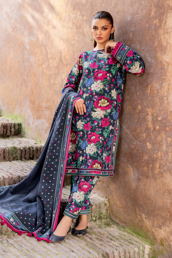 Baroque | Luxury Pret 24 | VISCOSE UF-730 - Designer Dress with Intricate embroidery and embellishments. Shop elegent wedding dress at Maria Faisal.