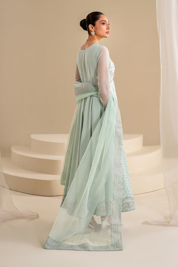 Baroque | Luxury Pret 24 | COTTON PATTI PR-984 - Designer Dress with Intricate embroidery and embellishments. Shop elegent wedding dress at Maria Faisal.
