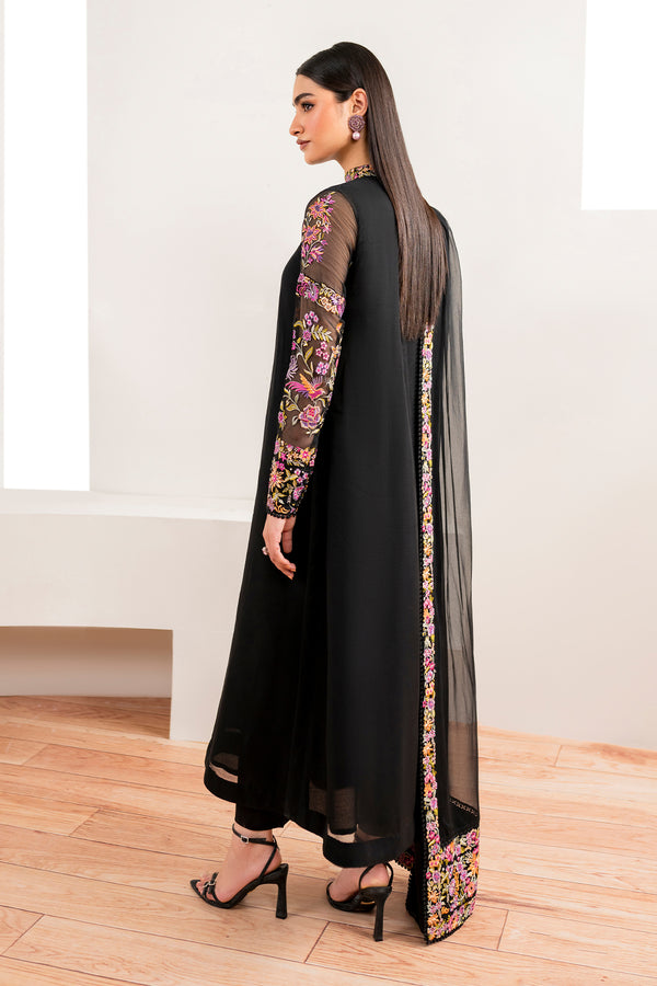 Baroque | Luxury Pret 24 | CHIFFON PR-979 - Designer Dress with Intricate embroidery and embellishments. Shop elegent wedding dress at Maria Faisal.