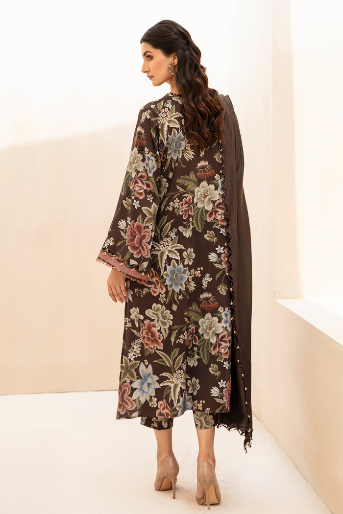 Baroque | Luxury Pret 24 | VISCOSE UF-432 - Designer Dress with Intricate embroidery and embellishments. Shop elegent wedding dress at Maria Faisal.
