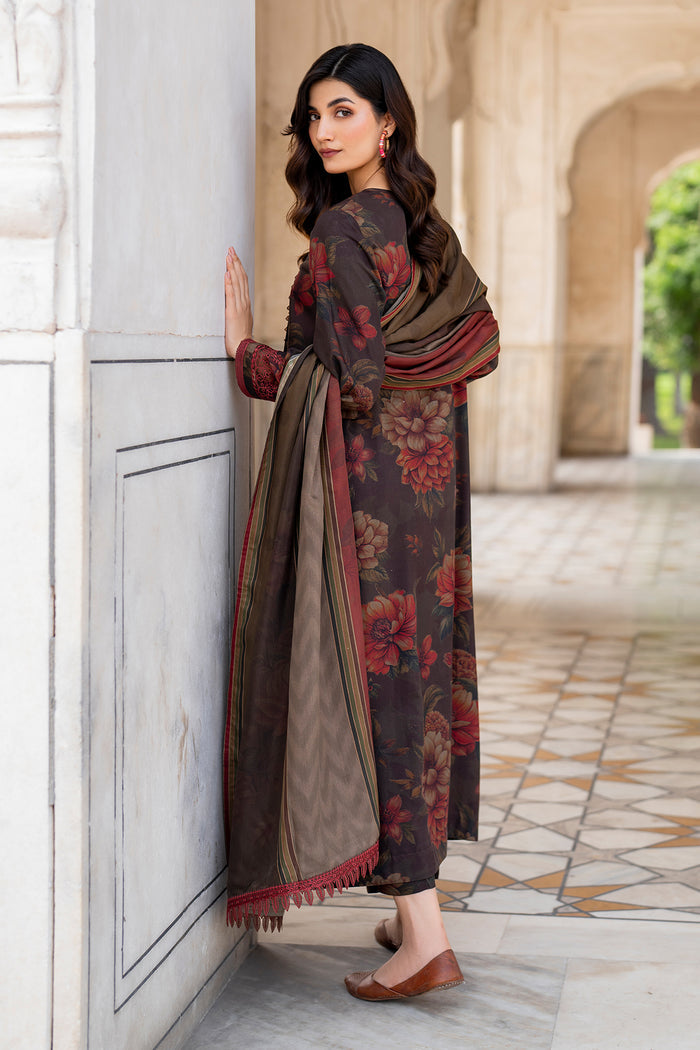 Baroque | Luxury Pret 24 | VISCOSE UF-735 - Designer Dress with Intricate embroidery and embellishments. Shop elegent wedding dress at Maria Faisal.