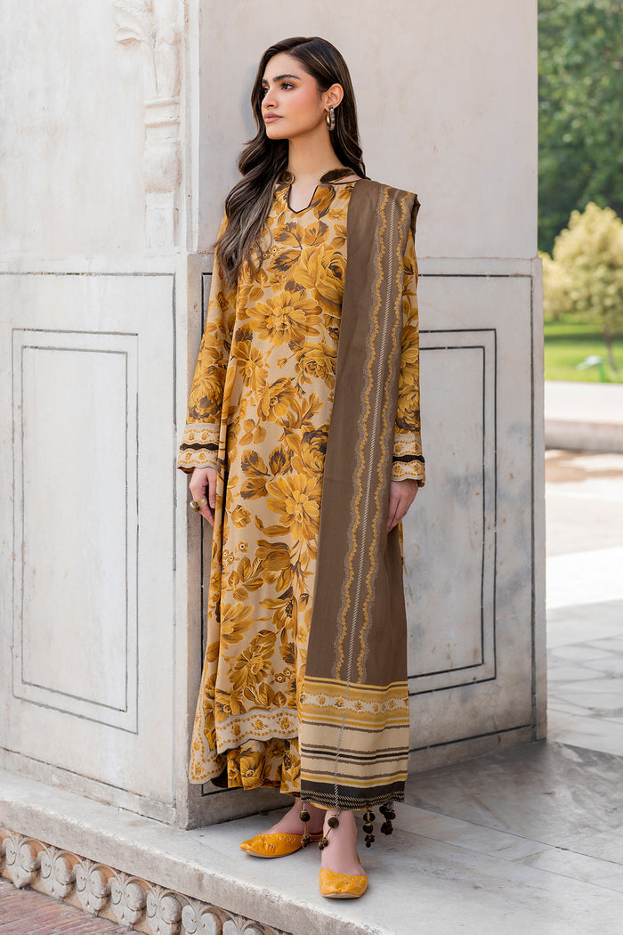 Baroque | Luxury Pret 24 | VISCOSE UF-737 - Designer Dress with Intricate embroidery and embellishments. Shop elegent wedding dress at Maria Faisal.