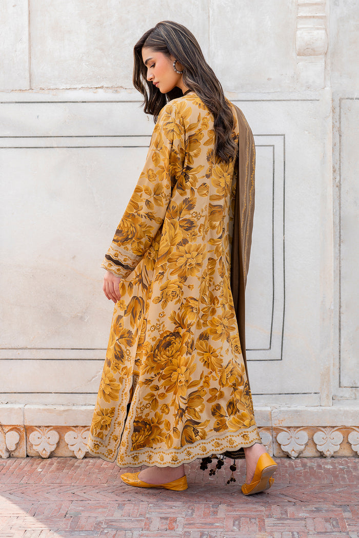 Baroque | Luxury Pret 24 | VISCOSE UF-737 - Designer Dress with Intricate embroidery and embellishments. Shop elegent wedding dress at Maria Faisal.