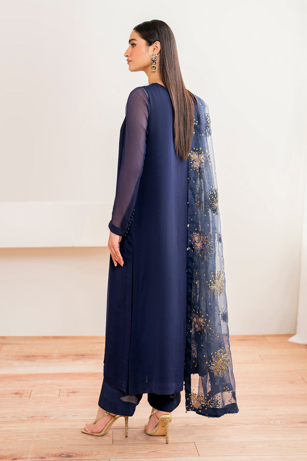 Baroque | Luxury Pret 24 | CHIFFON PR-983 - Designer Dress with Intricate embroidery and embellishments. Shop elegent wedding dress at Maria Faisal.