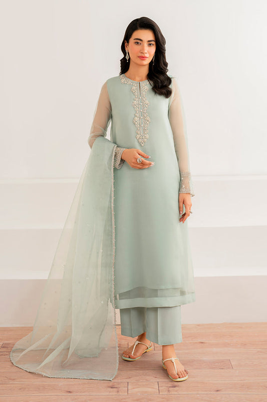 Baroque | Luxury Pret 24 | CHIFFON PR-995 - Designer Dress with Intricate embroidery and embellishments. Shop elegent wedding dress at Maria Faisal.