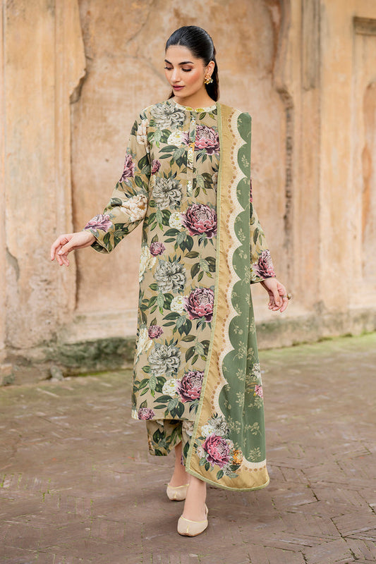 Baroque | Luxury Pret 24 | VISCOSE UF-729 - Designer Dress with Intricate embroidery and embellishments. Shop elegent wedding dress at Maria Faisal.