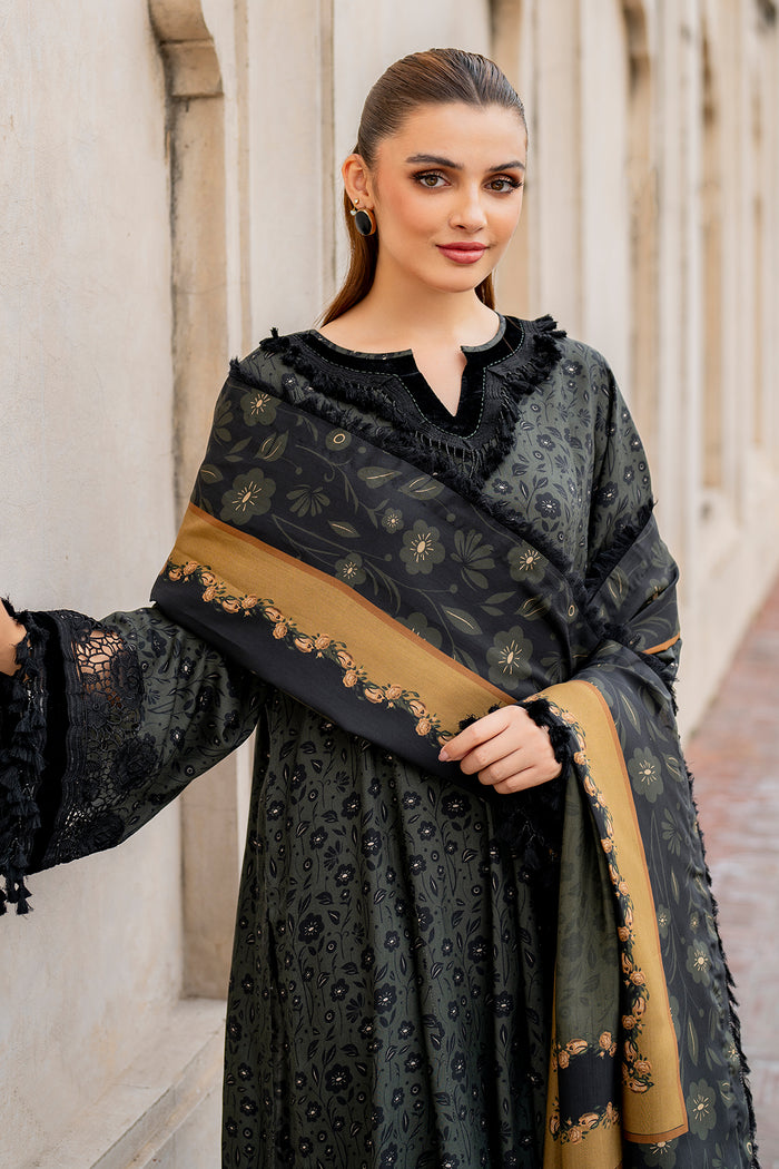 Baroque | Luxury Pret 24 | VISCOSE UF-727 - Designer Dress with Intricate embroidery and embellishments. Shop elegent wedding dress at Maria Faisal.