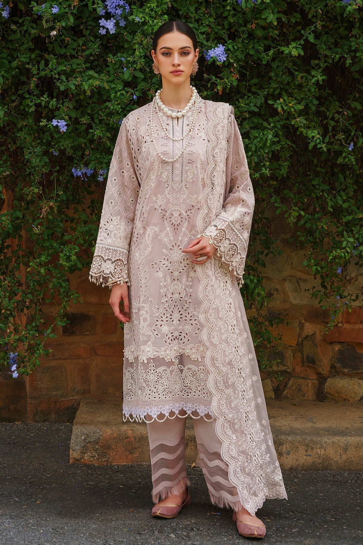 Baroque | Swiss Lawn 24 | SL12-D03 - Designer Dress - Maria Faisal