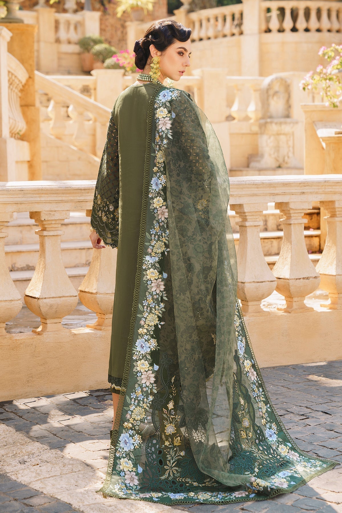 Baroque | Swiss Lawn 24 | SL12-D10 - Designer Dress - Maria Faisal