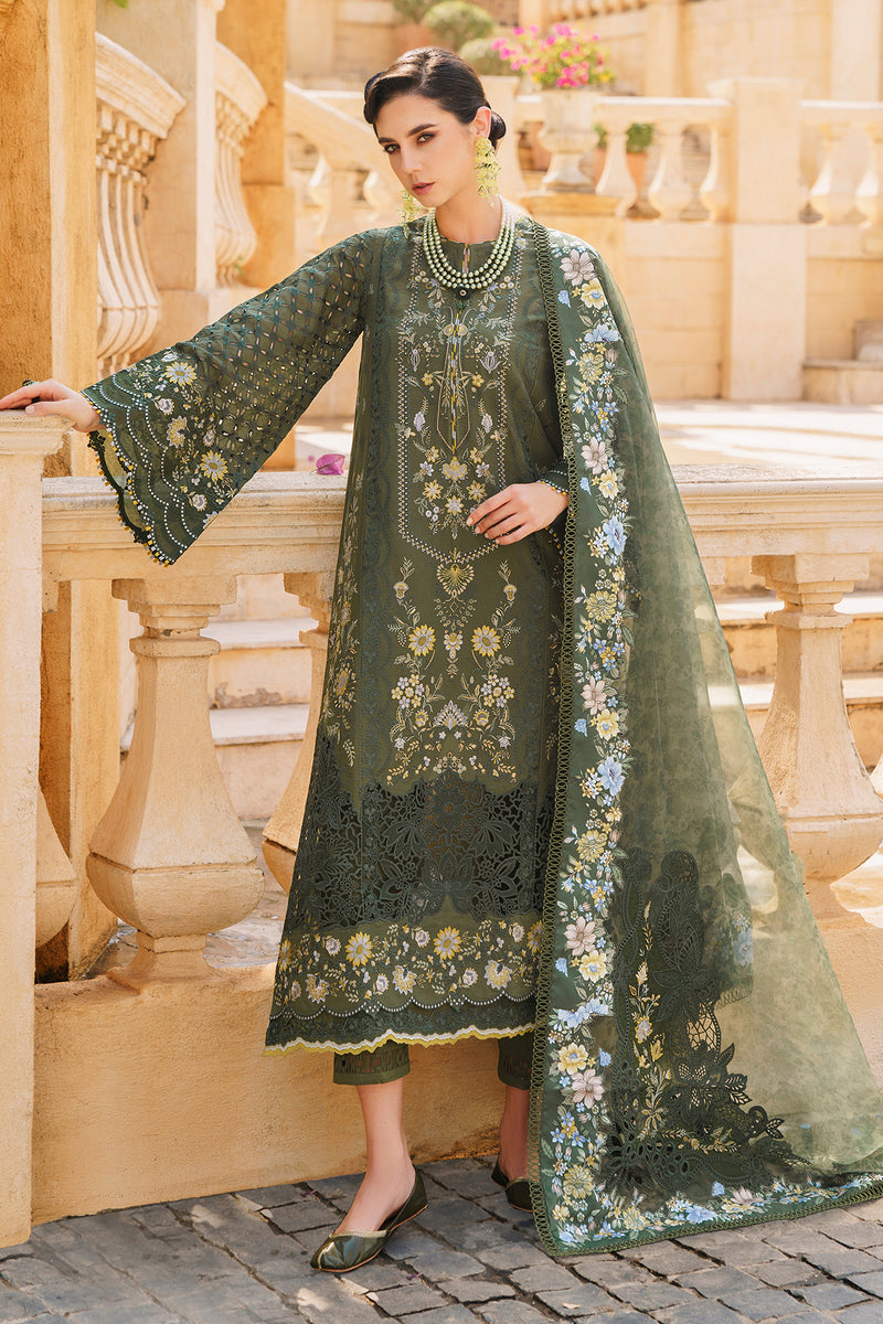 Baroque | Swiss Lawn 24 | SL12-D10 - Designer Dress - Maria Faisal