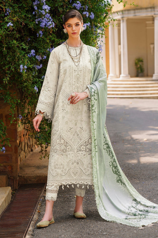 Baroque | Swiss Lawn 24 | SL12-D01 - Designer Dress - Maria Faisal