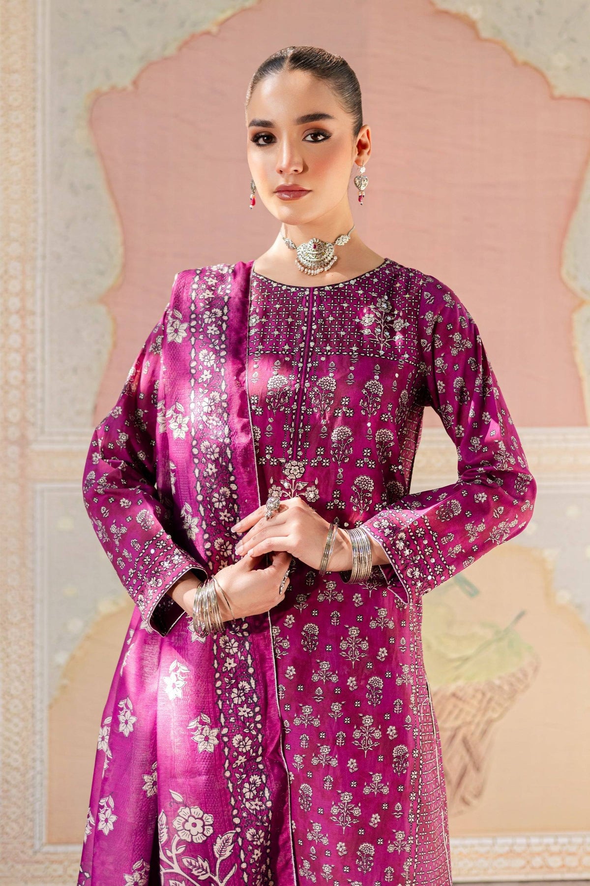 Batik | Chargbagh | Pink Arsh by Maria Faisal - Registered Vendor of : Batik - type : Ladies Clothes - 100% original wedding dresses