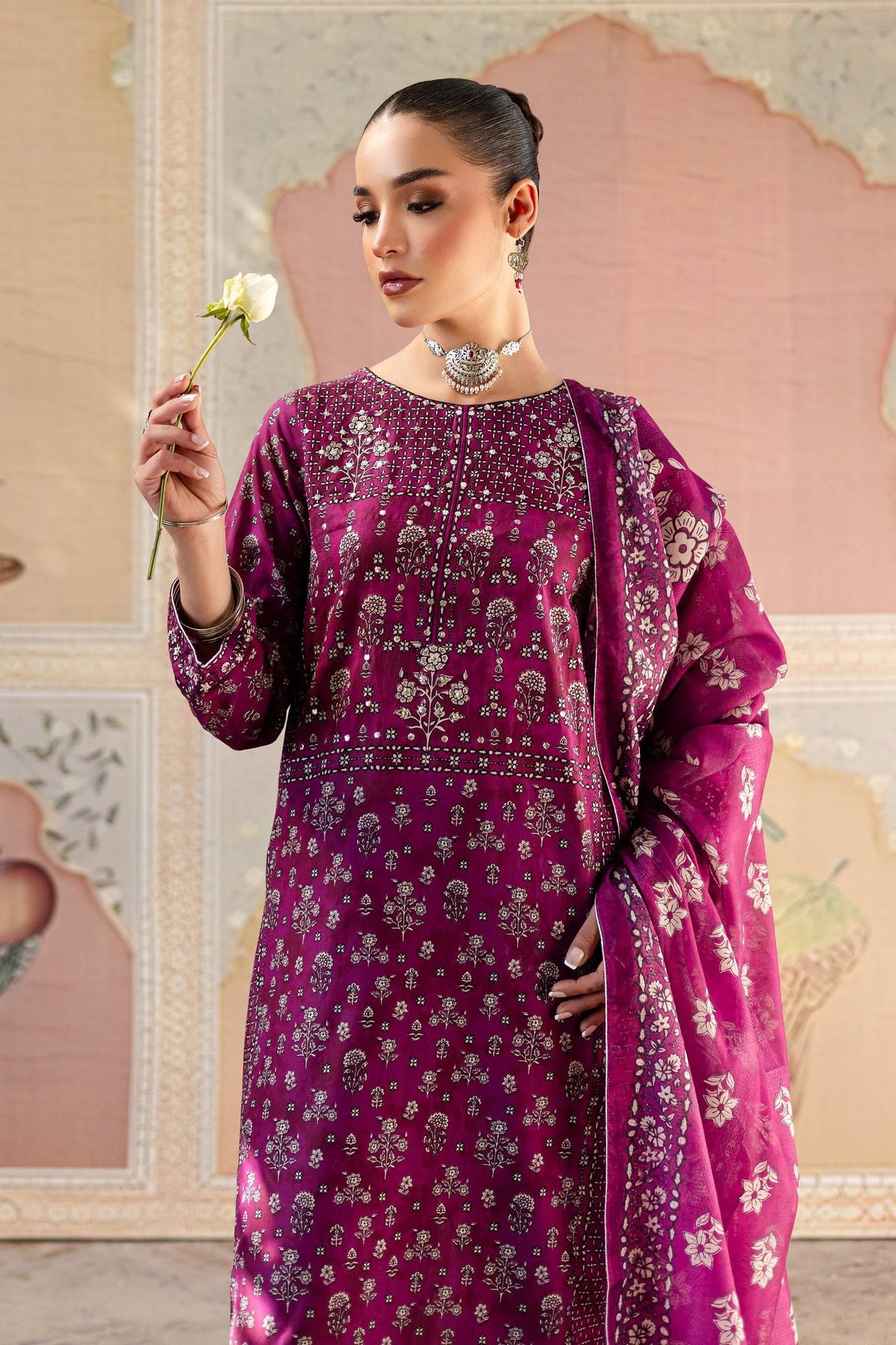 Batik | Chargbagh | Pink Arsh by Maria Faisal - Registered Vendor of : Batik - type : Ladies Clothes - 100% original wedding dresses