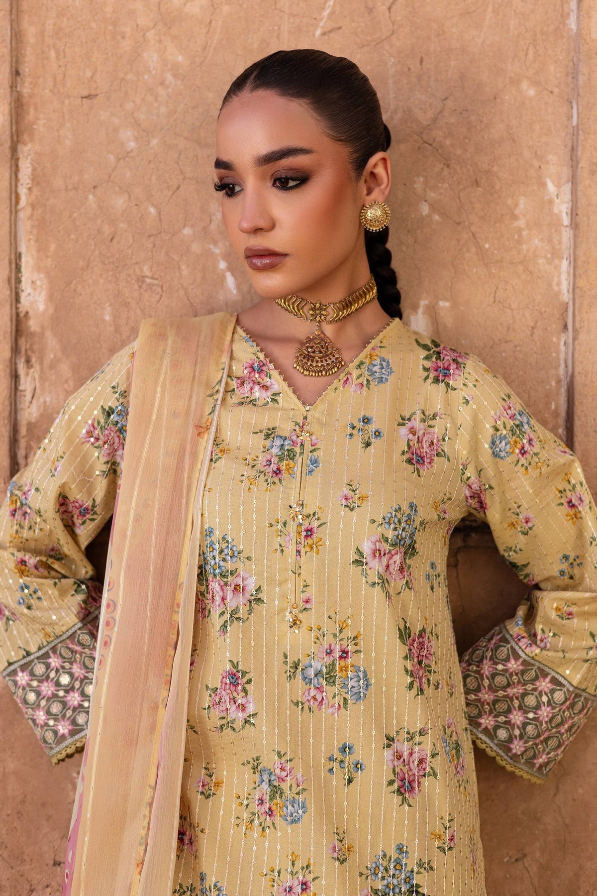 Batik | Chargbagh | Pikachu by Maria Faisal - Registered Vendor of : Batik - type : Ladies Clothes - 100% original wedding dresses