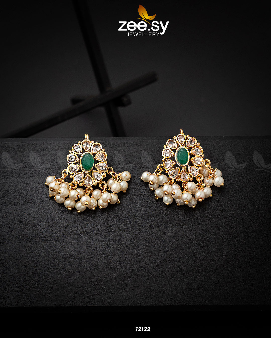 Beads Studs Earrings - Earrings 