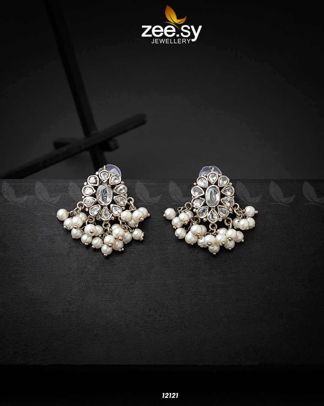 Beads Studs Earrings - Earrings 