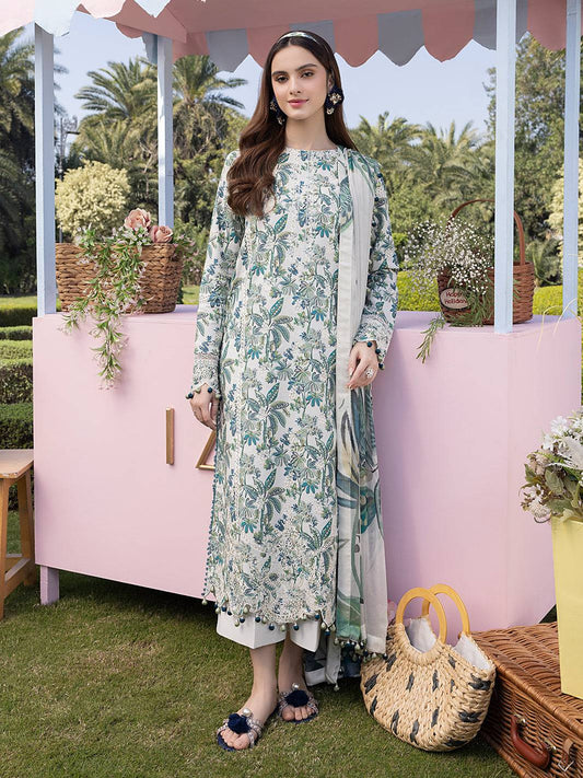 Izel | Oh Spring Lawn 25 | BREEZE by Maria Faisal - Registered Vendor of : Izel - type : Ladies Clothes - 100% original wedding dresses