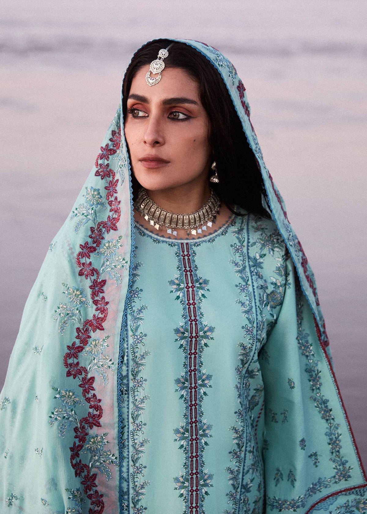 Hussain Rehar | Surkh Eid Pret’25 | Aina by Maria Faisal - Registered Vendor of : Hussain Rehar - type : Ladies Clothes - 100% original wedding dresses