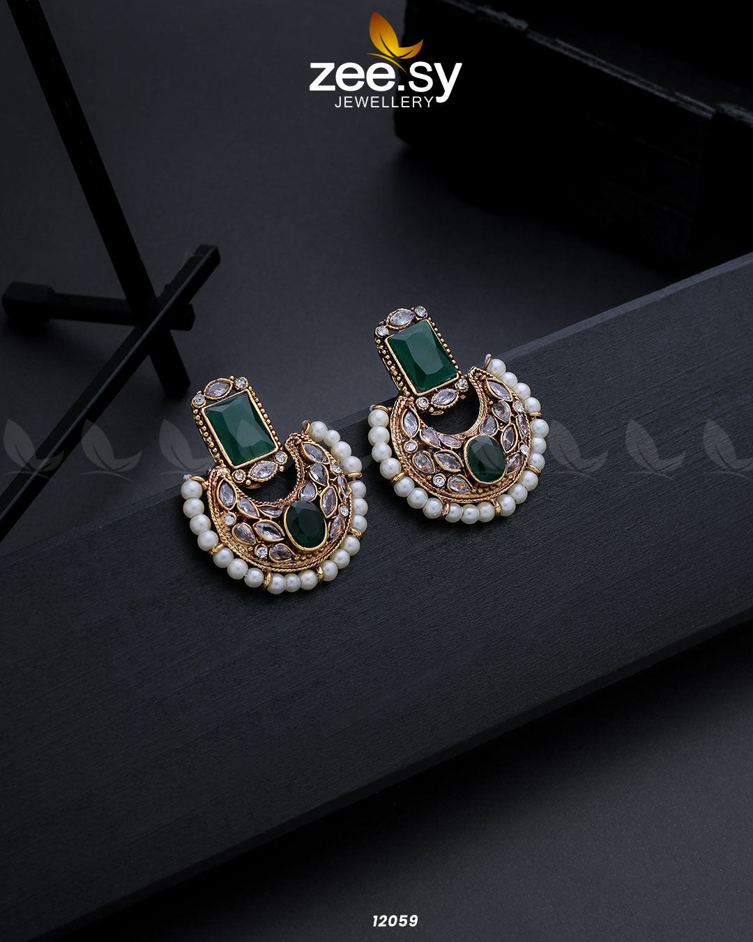 Cluster Pearl Earring - Earrings 