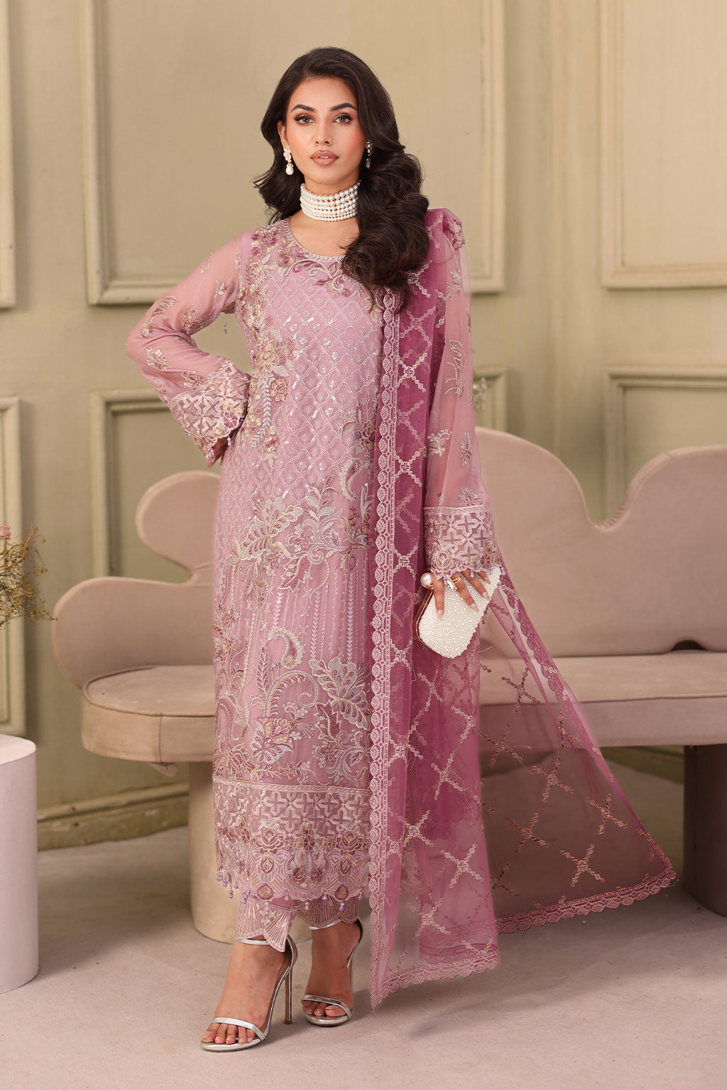 Ramsha | Ramsha Collection | F-2709 - Ladies Clothes - Maria Faisal