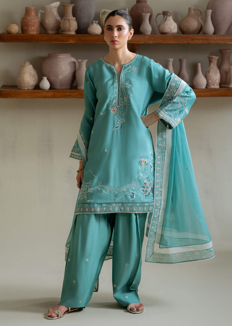 Jeem | Summer 25 RTW | COLETTE TEAL - Ladies Clothes - Maria Faisal