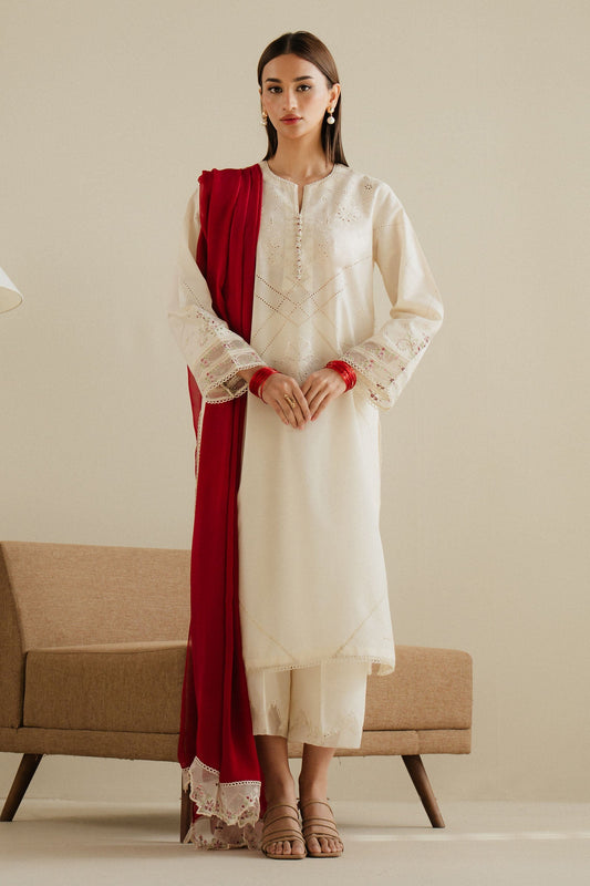 Zara Shahjahan | Eid Pret 25 | CR25P0102 by Maria Faisal - Registered Vendor of : Zara Shahjahan - type : Ladies Clothes - 100% original wedding dresses