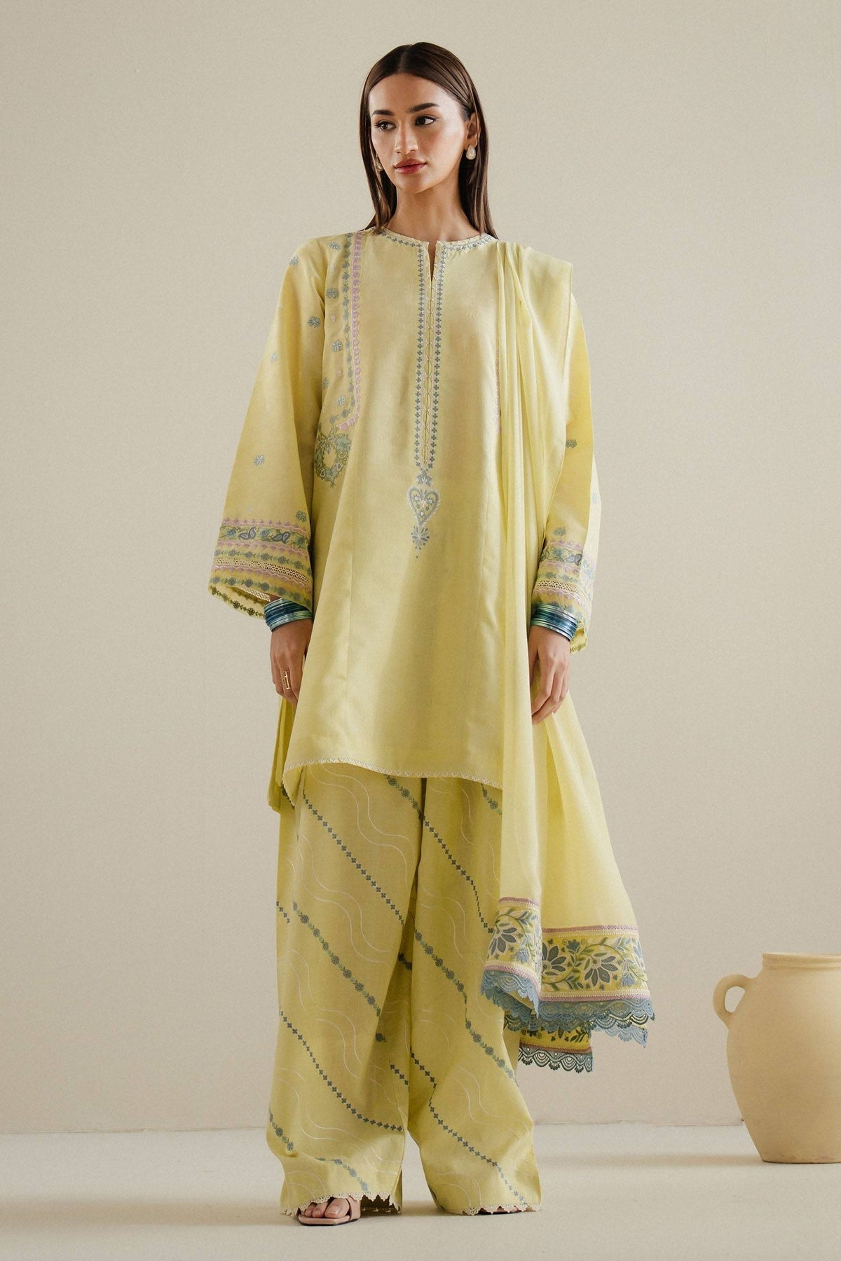 Zara Shahjahan | Eid Pret 25 | CR25P0221 by Maria Faisal - Registered Vendor of : Zara Shahjahan - type : Ladies Clothes - 100% original wedding dresses
