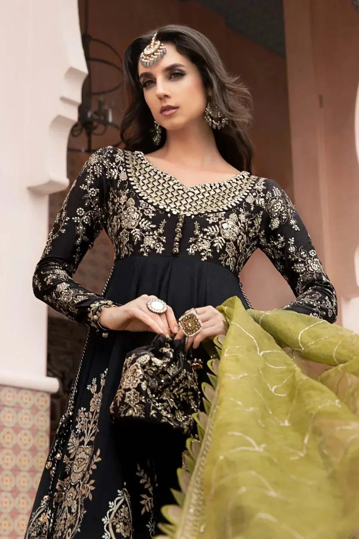 Maria B | Sateen Formals 23 | Black CST-703